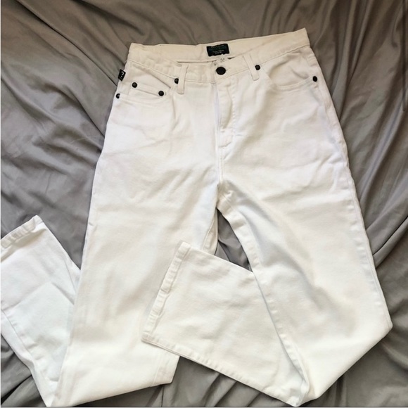 Guess Denim - Guess High Waist Vintage White Jeans 31 x 32 White